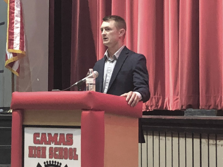 Chris Thobaben, Democratic candidate for the 18th Legislative District, Position 1.