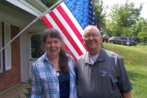 (Contributed photo courtesy of Patrick Webb)
Former Camas Police Chief Bill Hillgaertner (right) is pictured with Gwen Wyttenbach (left) on a 2017 trip that included visiting the U.S. Marine Corps Museum in Quantico, Va. 