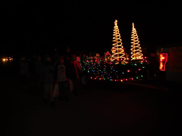 (Dawn Feldhaus/Post-Record) The 2018 annual Lighted Christmas Parade is presented by the City of Washougal and the Downtown Washougal Association, Dec. 6.
