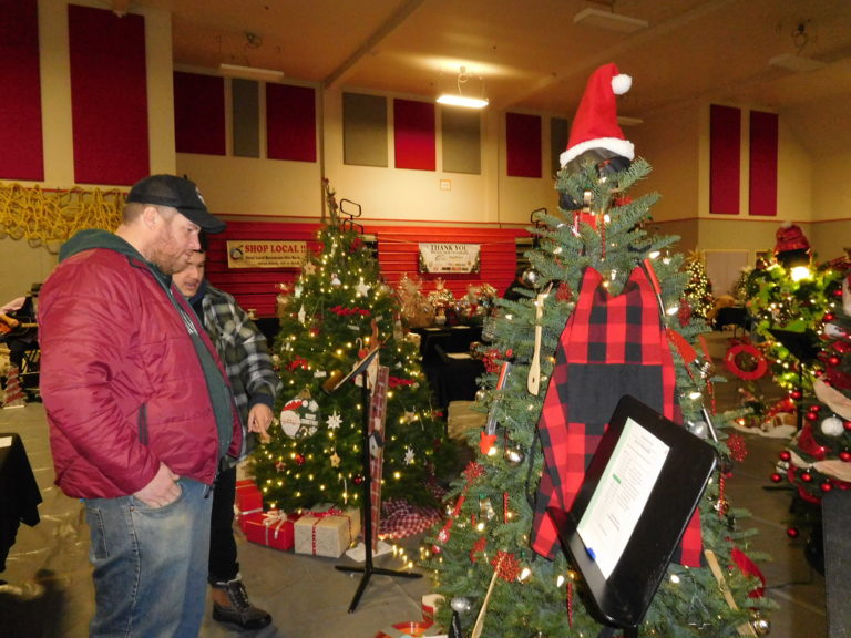 (Dawn Feldhaus/Post-Record) The Washougal Festival of Trees features a variety of decorated trees, Dec. 7 and 8, at Hathaway Elementary School.