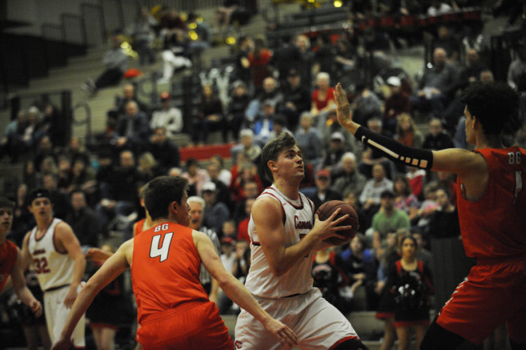 Camas senior forward Shane Jamison missed much of the season with a football injury, but returned to help his team for the final push for a postseason berth. Unfortunately, the Papermakers came up one game short.