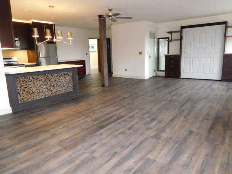 Each of the Blair Lofts studios has a Murphy/wall bed (pictured to the right).