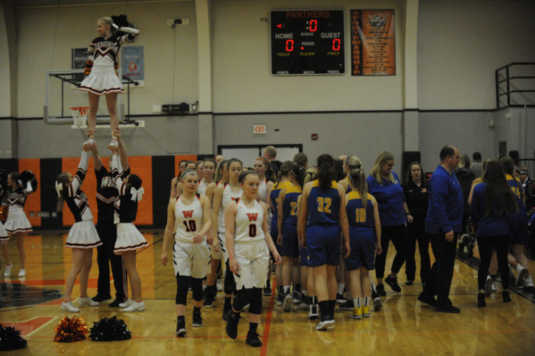 The Panther girls may have won their opening playoff game against Rochester, but they came out a bit rusty after missing practices due to bad weather.