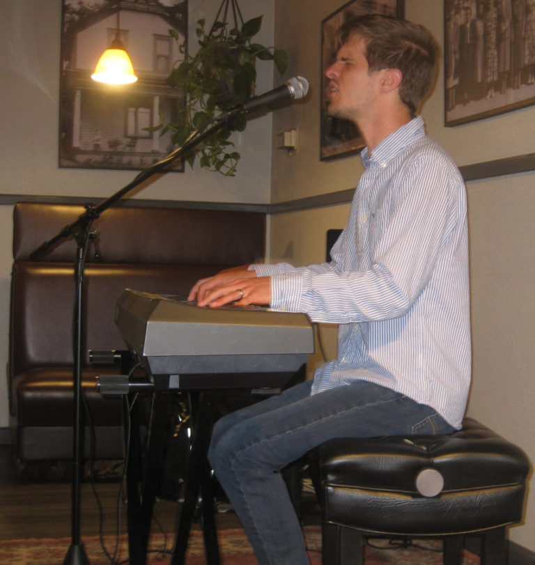Mac Potts performs at Washougal Times on July 3.