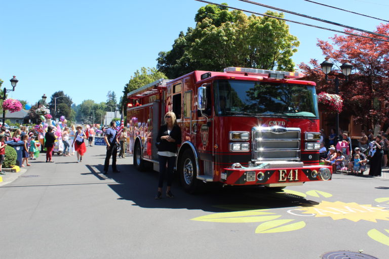 (Photo by Kelly Moyer/Post-Record) Scenes from the 2019 Camas Days Kids Parade on Friday, July 26.