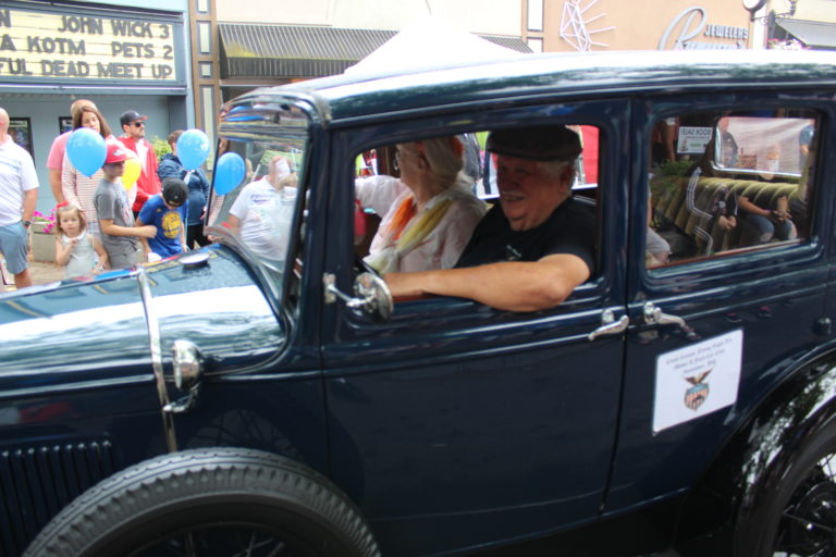 The Camas Days Grand Parade, held Saturday, July 27, featured a variety of classic automobiles.