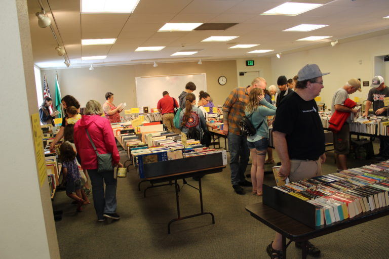 A book sale was held Saturday, July 27, at Camas Public Library.
