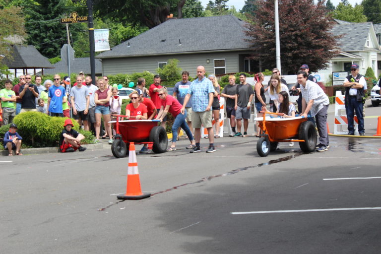 Bathtub Races were held Saturday, July 27, in downtown Camas.