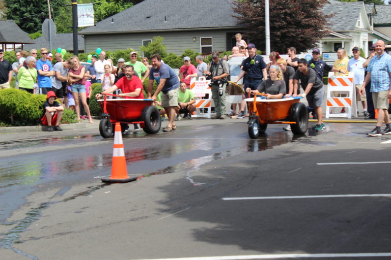 Bathtub Races were held Saturday, July 27, in downtown Camas.