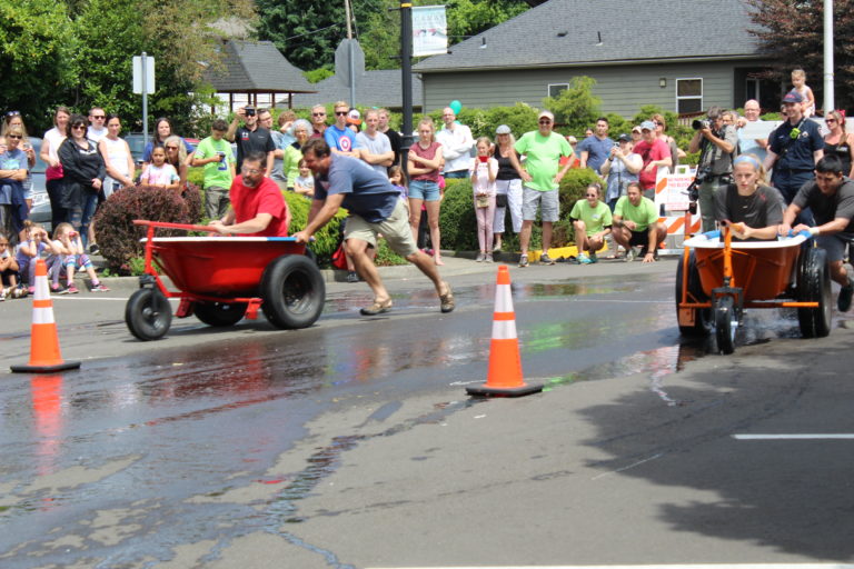 Bathtub Races were held Saturday, July 27, in downtown Camas.