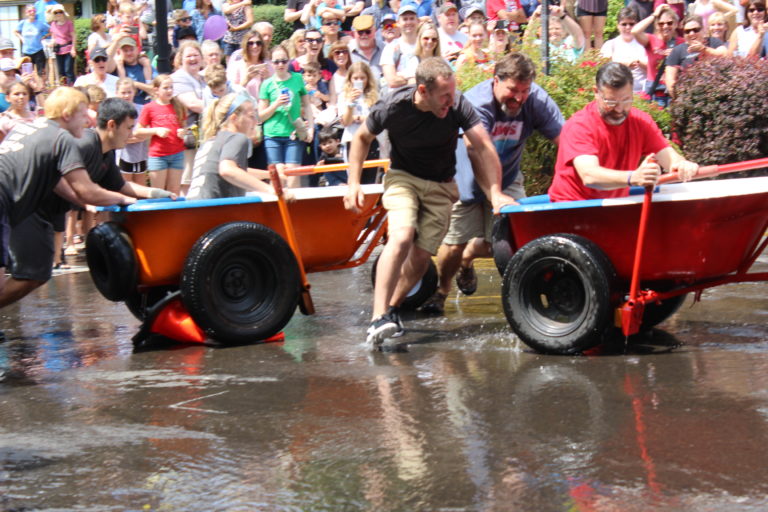 Bathtub Races were held Saturday, July 27, in downtown Camas.