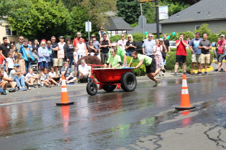 Bathtub Races were held Saturday, July 27, in downtown Camas.