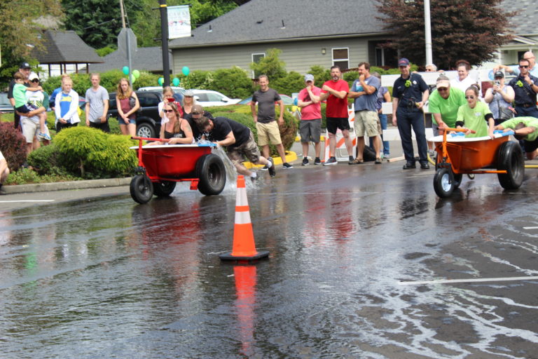 Bathtub Races were held Saturday, July 27, in downtown Camas.