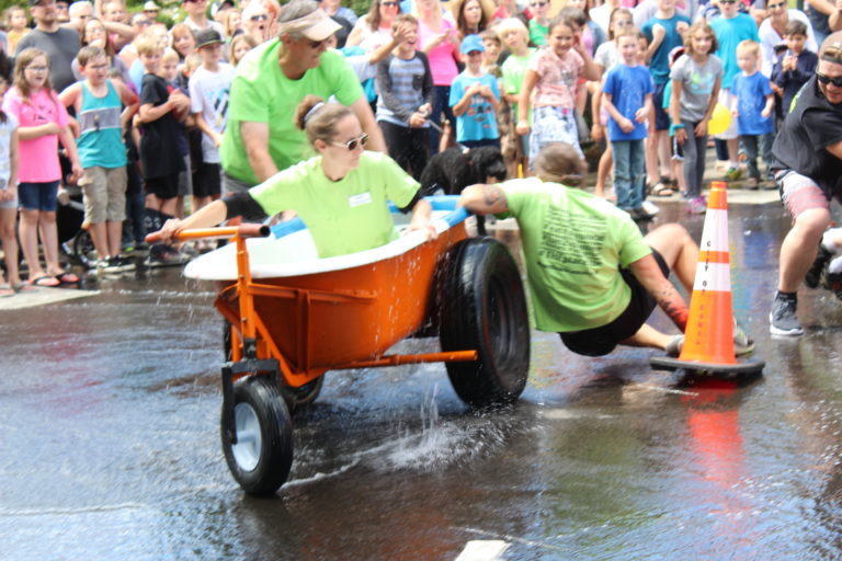 Bathtub Races were held Saturday, July 27, in downtown Camas.