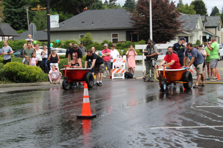 Bathtub Races were held Saturday, July 27, in downtown Camas.