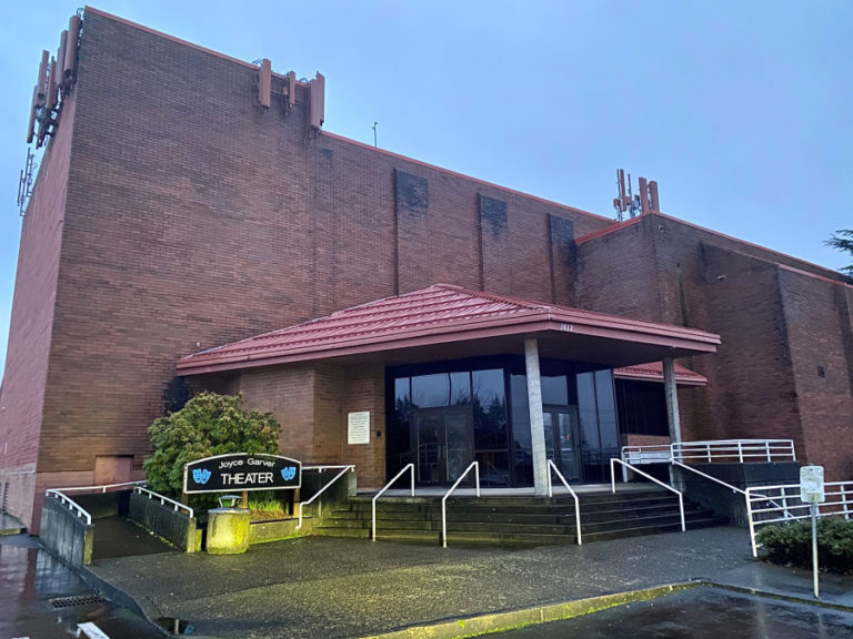 The $119 million construction bond passed by Camas School District voters in 2016 includes the remodeling and reopening of the historic Garver Theater, located at the corner of Northeast 15th Avenue and Northeast Garfield Street in Camas. Bids for the project recently came in $2 million over budget.
