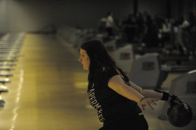 Camas senior bowler Kaeli Daniels sports a 171 average this season.