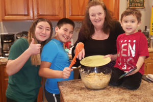 Washougal resident Sandy Ladd, (second from right), who died in June, was 