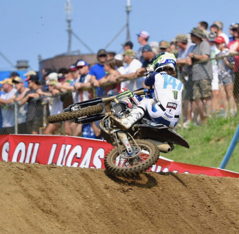 Washougal native Levi Kitchen competes during the Lucas Oil Pro Motocross Championship&#039;s RedBud National in Buchanan, Michigan, on Saturday, July 3.
