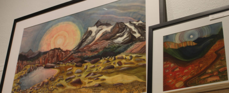 Artwork by Washington artist Lindsey Fox of Le Fox Studio is sold at Poppy & Hawk, a new retail shop in downtown Camas, on Thursday, Aug. 26, 2021.