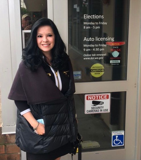 Camas-Washougal Chamber of Commerce Executive Director Jennifer Senescu is running in the Nov. 2, 2021 General and Special Election to be Camas' next mayor.