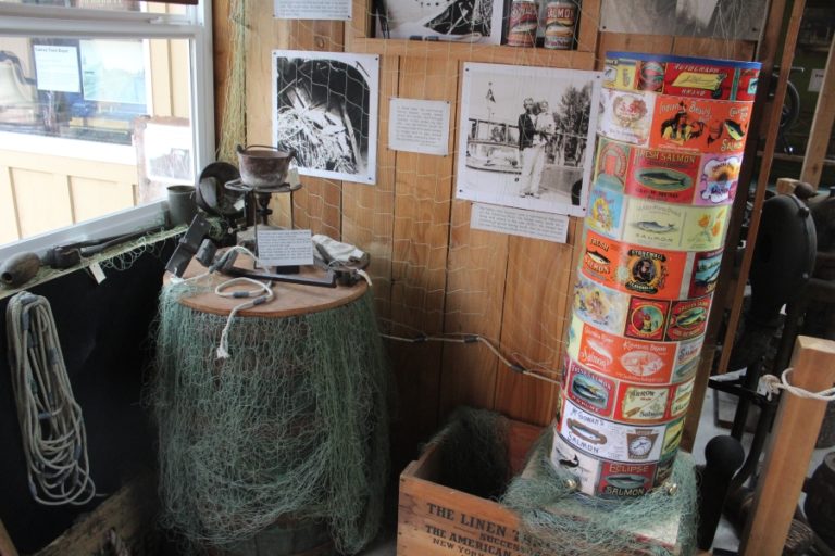 "To Catch a Fish," a new exhibit at the Washougal-based Two Rivers Heritage Museum, displays the life of a local fisherman in the early 20th century on Thursday, March 31, 2022.
