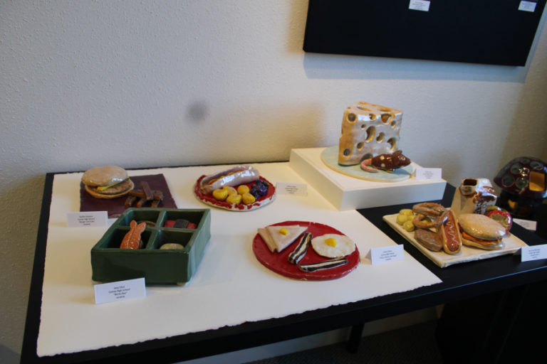 Artwork by Camas High School and Hayes Freedom High School students is featured in the Second Story Gallery&#039;s new, two-month student art exhibit, &quot;Stepping Out,&quot; on Friday, July 1, 2022.