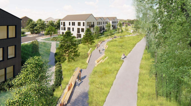 Contributed graphic courtesy city of Washougal 
 Eagle View Park on the Washougal waterfront will feature a garden that highlights the area&#039;s history of logging and river commerce.