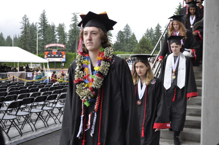 Camas High School's class of 2023 commencement ceremony was held at Doc Harris Stadium in Camas on Friday, June 9, 2023.