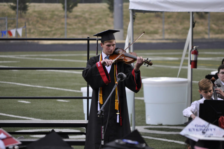 Camas High School's class of 2023 commencement ceremony was held at Doc Harris Stadium in Camas on Friday, June 9, 2023.