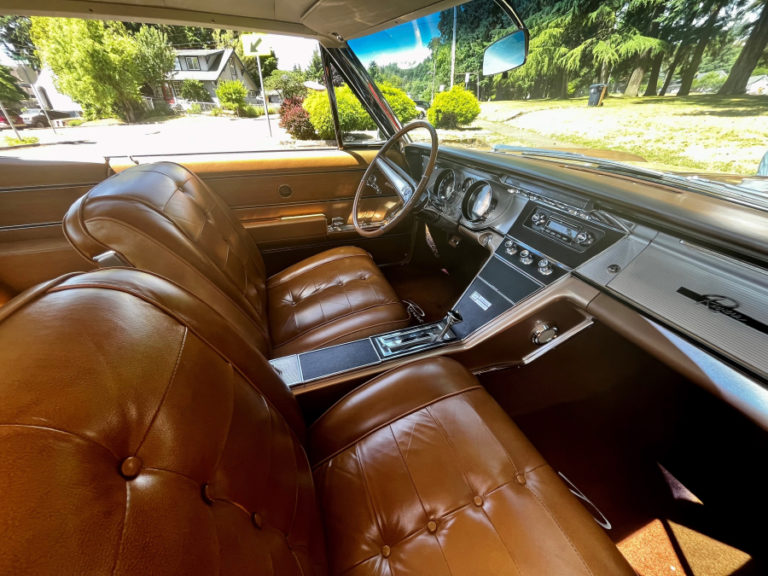 Camas resident Ken Cousins' 1963 Buick Riviera, pictured near Crown Park in Camas on Friday, June 16, 2023, won the 2022 Camas Car Show's "Most Authentic Vintage" award.