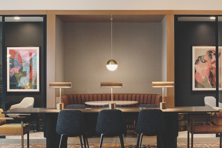 Ninebark Apartments in Washougal features an amenity building known as the 