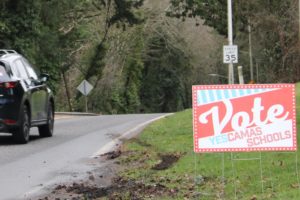 Drivers pass a pro-Camas schools levy 