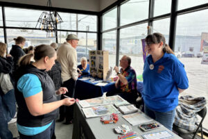 Visitors to the Downtown Camas Association’s inaugural Camas Volunteer and Community Engagement Summit, held in March 2024, gather information about volunteer opportunities. This year’s volunteer summit will take place from 11 a.m. to 3 p.m. Saturday, Jan. 25, inside the lobby of the Fuel Medical building at 314 N.E. Birch St., in downtown Camas. (Contributed photo courtesy of the Downtown Camas Association)