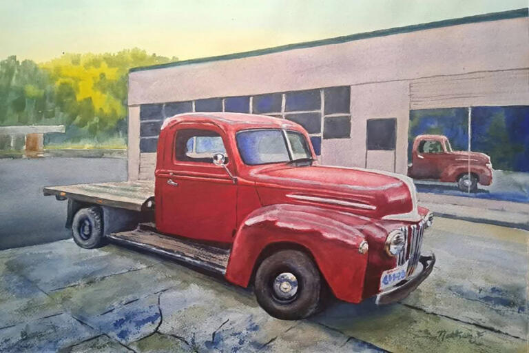 The artwork of mixed media artist Nathun Finkhouse will be on display during the 2025 Washougal Studio Spring Art Tour.