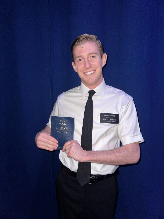 &ldquo;(&lsquo;The Book of Mormon&rsquo;) pokes fun at the perkiness and politeness&rdquo; of missionaries with the Church of Jesus Christ of Latter-day Saints, Clayton Lukens said, &ldquo;but in the end, it&rsquo;s still pretty respectful of religion and the passion behind it.&rdquo; (Contributed by Clayton Lukens)