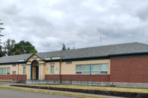 Hathaway Elementary School (above) was at 56 percent of student capacity during the 2024-25 school year, joining Washougal’s three other elementary schools that reported below-capacity enrollment figures. (Doug Flanagan/The Columbian)
