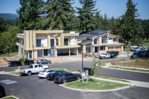 These luxury homes will be featured in September’s Parade of Homes running Sept. 5-21 at The Nines at Camas Meadows in Camas. (Photos by Taylor Balkom/The Columbian)