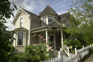 Architect and builder John Roffler raised hundreds of homes. Historian Sally Alves lived in this 1906 Roffler home, just south of Crown Park in Camas, in the 1990s and helped get it listed on both the National and Clark County historical registers. (This photo was taken in 2002.) (The Columbian files)