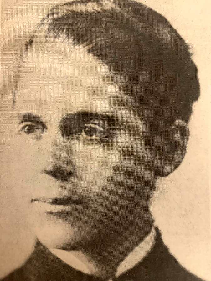 Louisa &ldquo;Lutie&rdquo; Van Vleet Spicer Wright, at age 22, about a year before she completed medical school. She became the first working doctor in the Camas-Washougal area.
