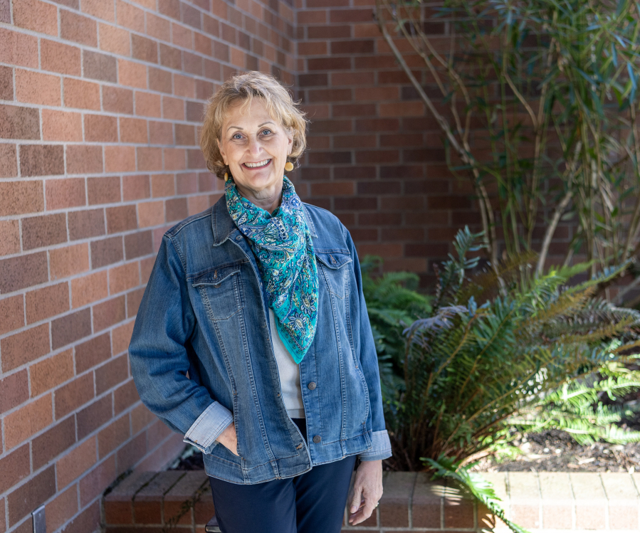 Jodi Blackwood, an emergency management coordinator at Clark Regional Emergency Services Agency, helps older residents across Clark County think more broadly and deeply about emergency preparedness at home. (Taylor Balkom/The Columbian)
