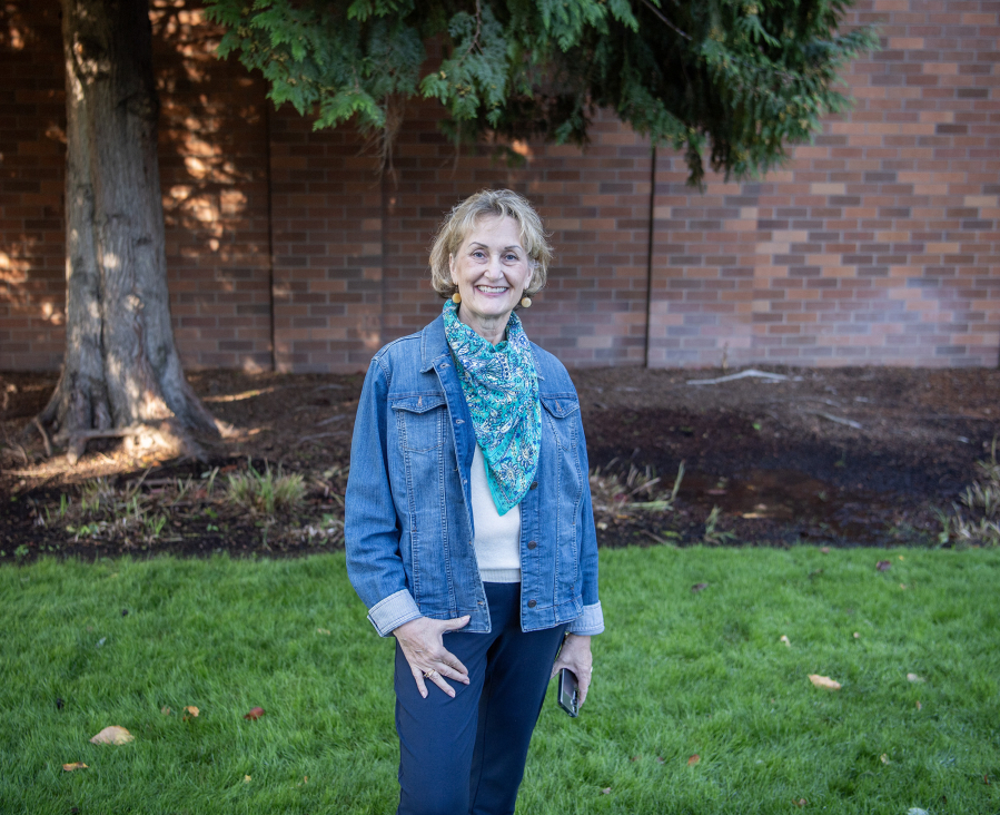 Jodi Blackwood, an emergency management coordinator at Clark Regional Emergency Services Agency, helps older residents across Clark County think more broadly and deeply about emergency preparedness at home. (Taylor Balkom/The Columbian)