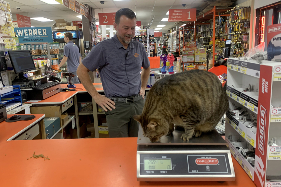 Dallas lives at Lutz Hardware in Camas. (The Columbian files)