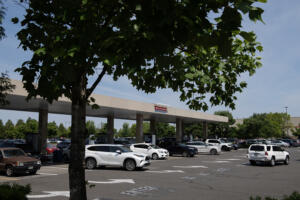 Customers stop by the Costco gas station in central Vancouver. The average price of a gallon of gas is $4.34 in Southwest Washington, according to data released Wednesday. (Amanda Cowan/The Columbian files)