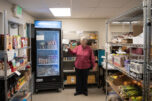 Vicki Smith, the longtime executive director of Martha&rsquo;s Pantry, gives a tour of the facility on a recent morning. (Taylor Balkom/The Columbian)