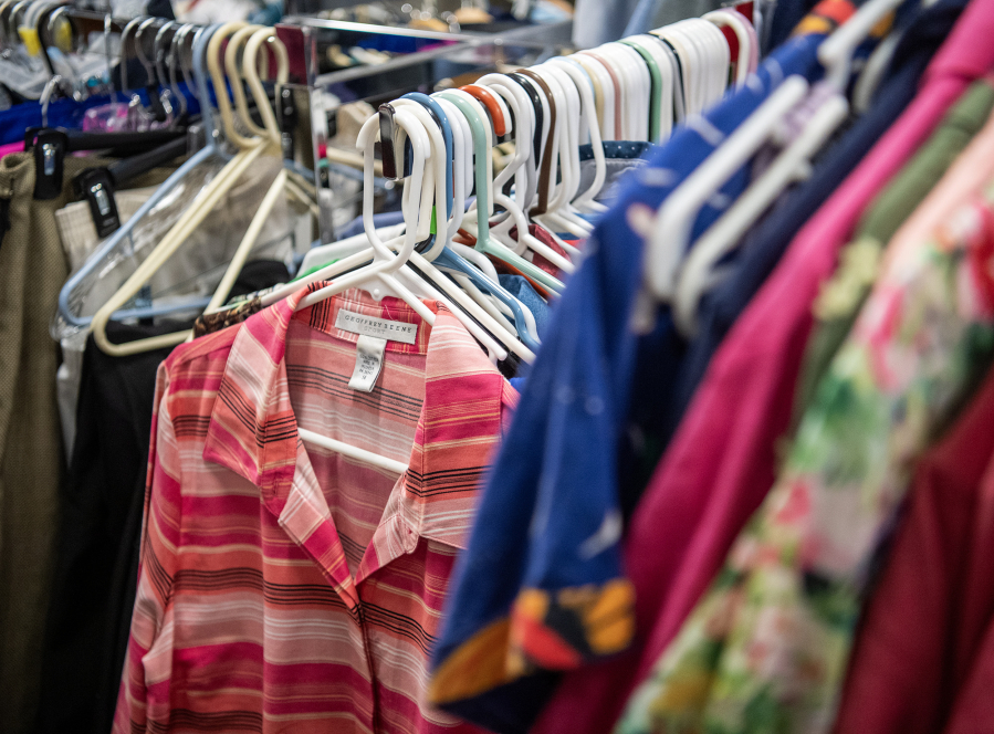 Michele&rsquo;s Closet is a clothing-giveaway project begun by a client and volunteer at Martha&rsquo;s Pantry who died a few years ago. (Taylor Balkom/The Columbian)