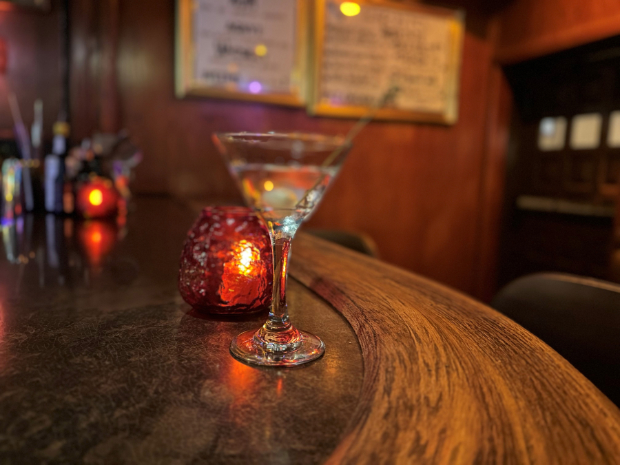 Cocktails, like this Freezer Door Martini, will be flowing at The Elbow Room in Vancouver. (Rachel Pinsky)