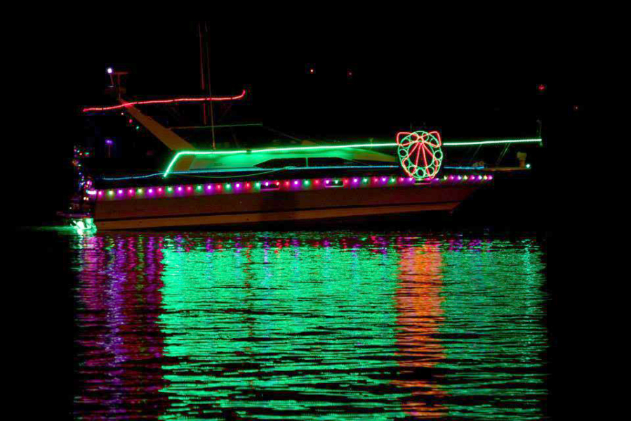 The Christmas Ships parade will ply the Columbia and Willamette rivers this month. (Contributed photo)