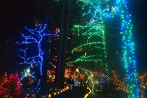 Christmas Festival of Lights features holiday light displays, outdoor caroling, indoor choral concerts and more through Dec. 30 at the Grotto in Portland. (Contributed photo)