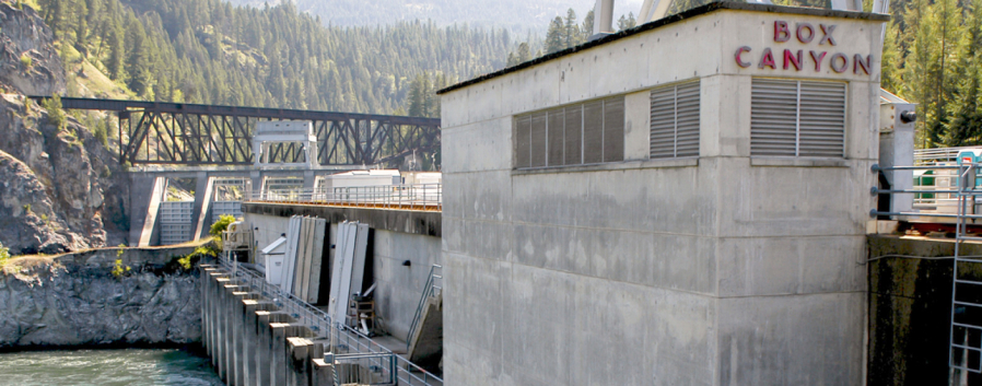 In order to meet the state&rsquo;s clean energy regulations, Clark Public Utilities has contracted with Pend Oreille Public Utility District to acquire hydropower from the utility&rsquo;s Box Canyon Dam in Eastern Washington. (Rob Lohr/Pend Oreille Public Utility District)